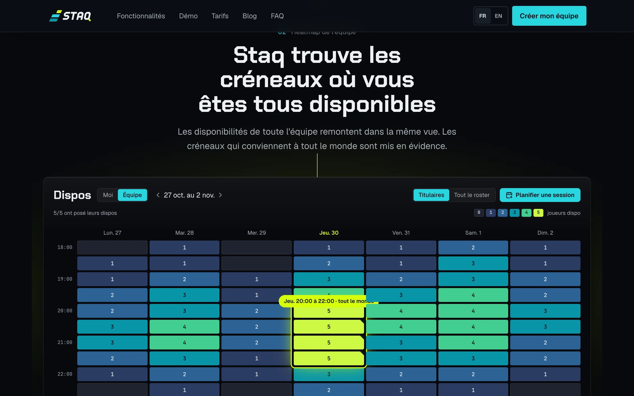 Capture d'écran de Staq